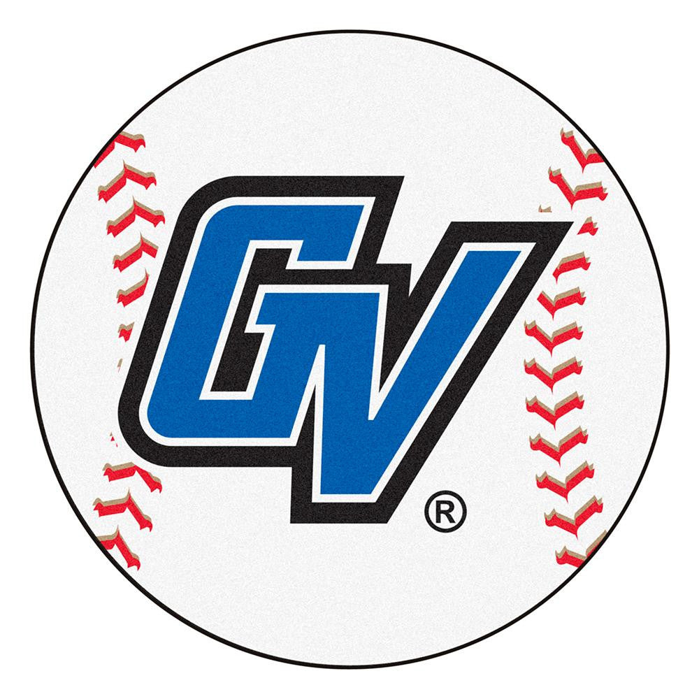 Grand Valley State Lakers Ncaa "baseball" Round Floor Mat (29")