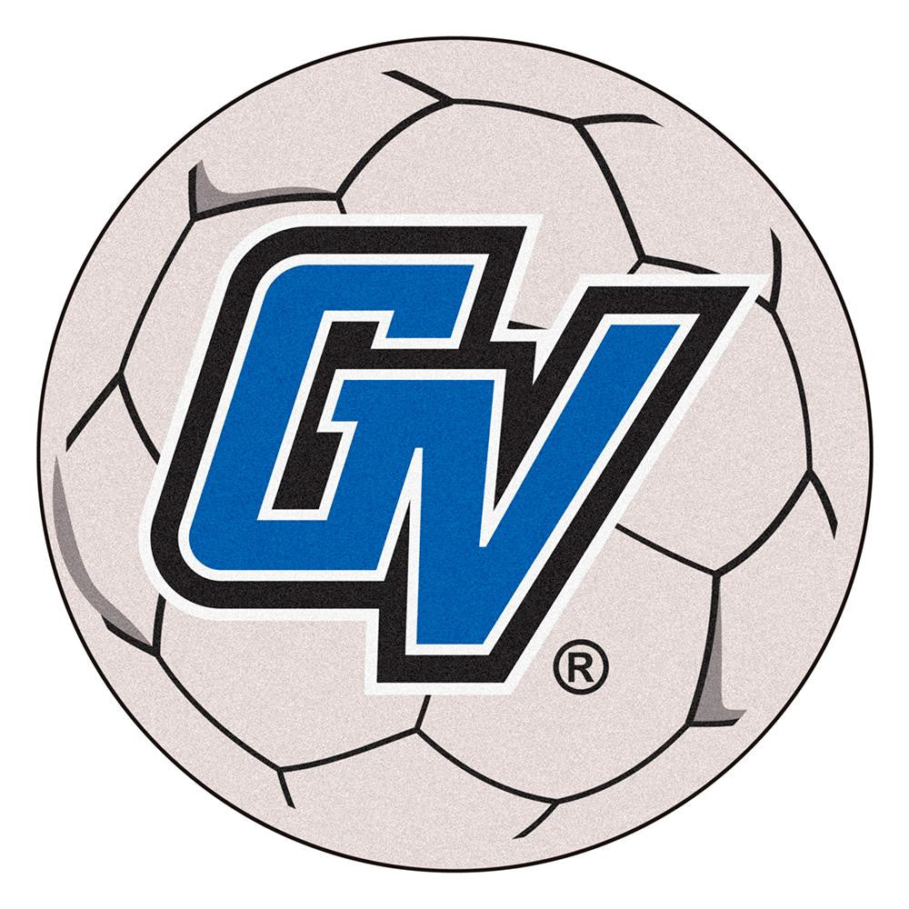 Grand Valley State Lakers Ncaa "soccer Ball" Round Floor Mat (29")