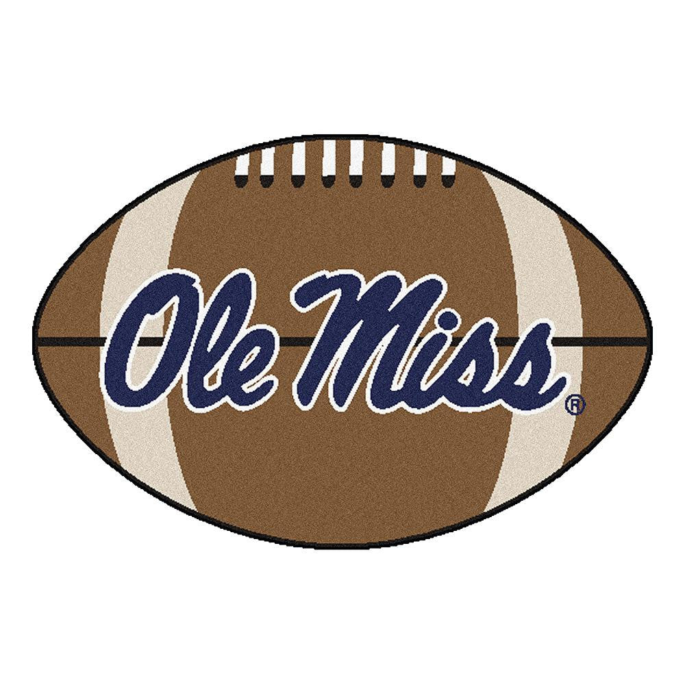 Mississippi Rebels Ncaa "football" Floor Mat (22"x35") Ole Miss Logo
