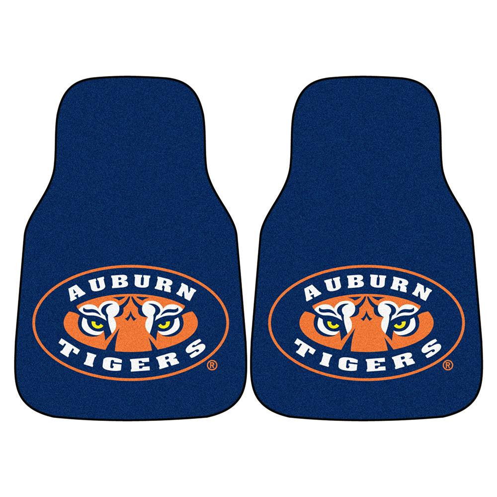 Auburn Tigers Ncaa Car Floor Mats (2 Front) Tiger Eye