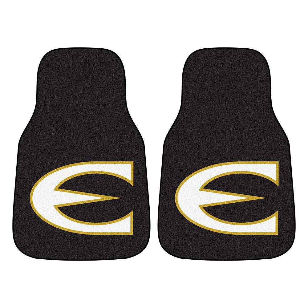 Emporia State University Ncaa 2-piece Printed Carpet Car Mats (18"x27")