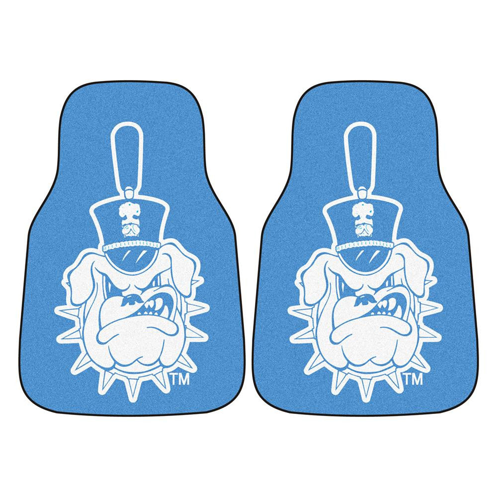 Citadel Bulldogs Ncaa Car Floor Mats (2 Front)
