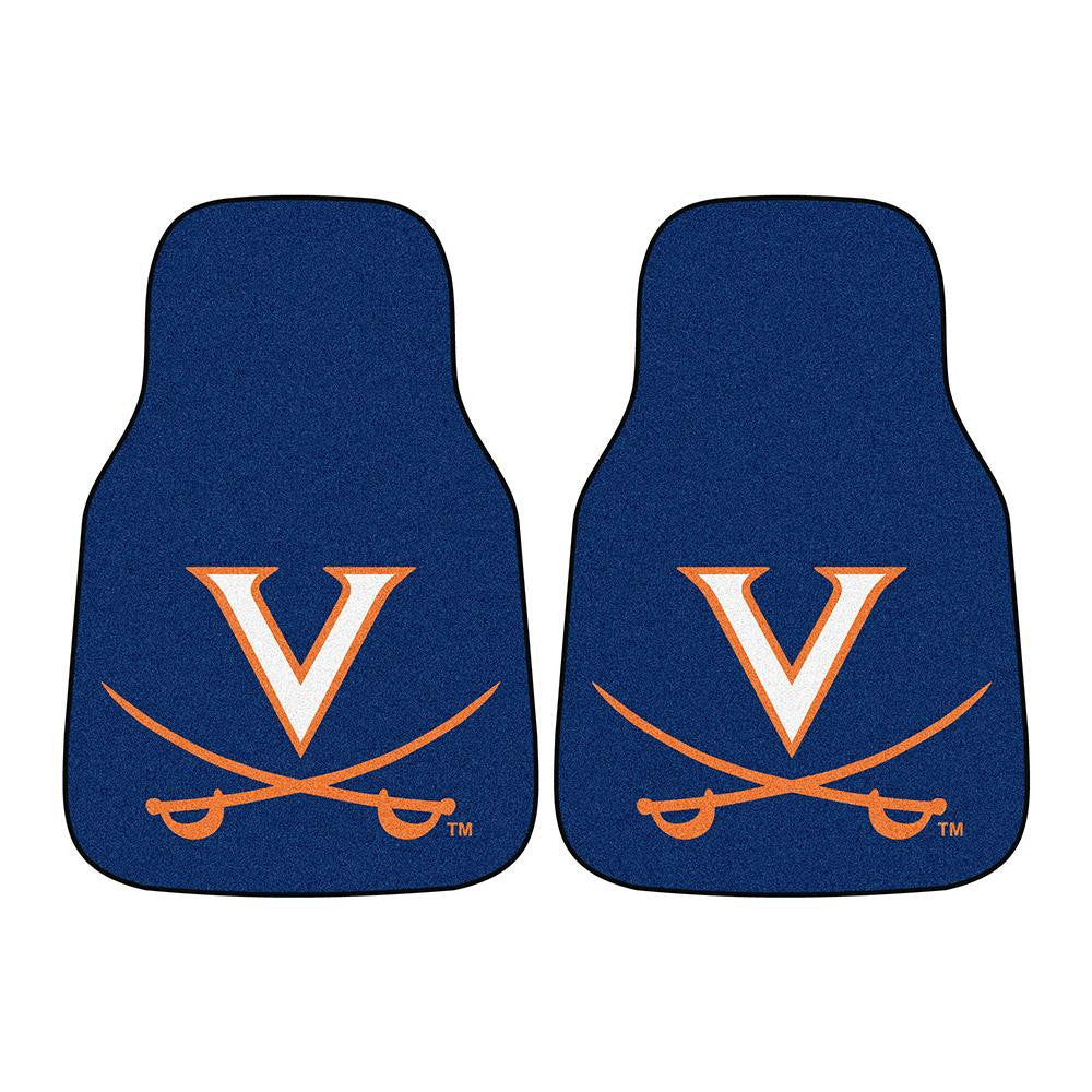 Virginia Cavaliers Ncaa Car Floor Mats (2 Front)