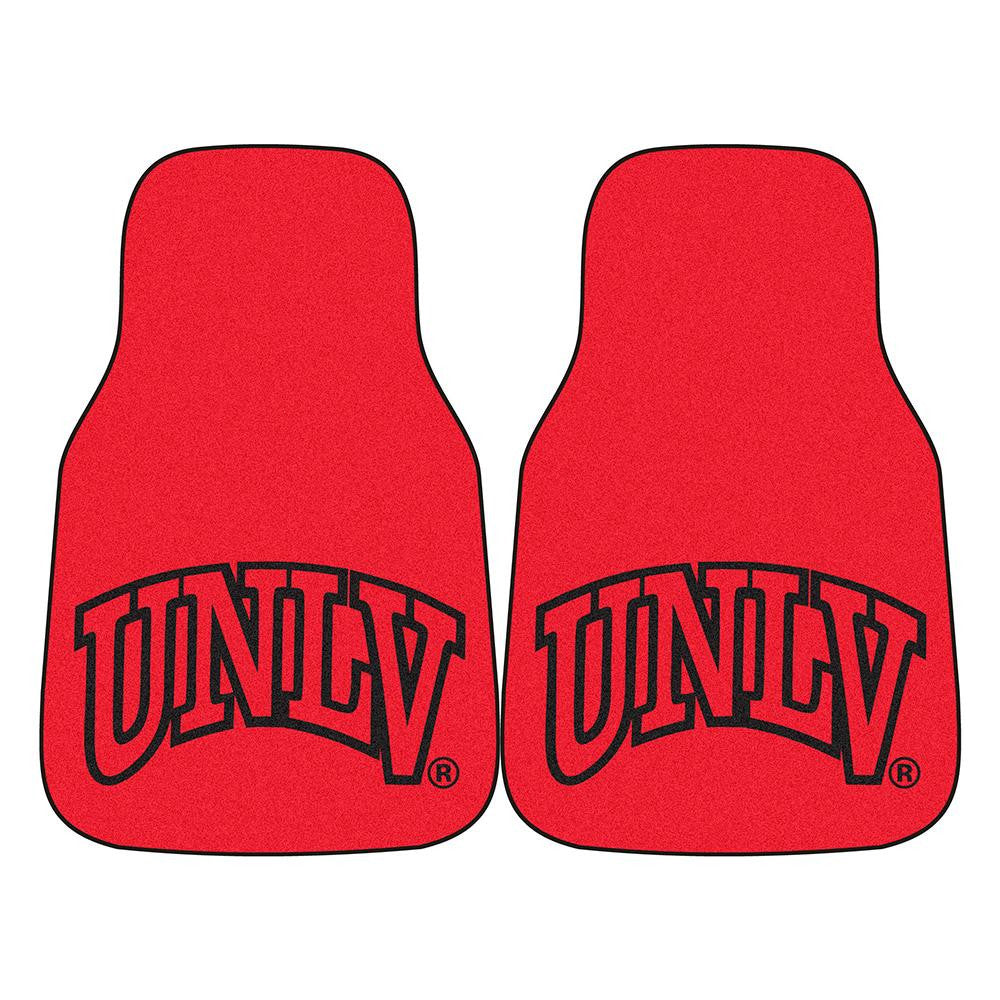 Nevada Las Vegas Runnin Rebels Ncaa Car Floor Mats (2 Front)