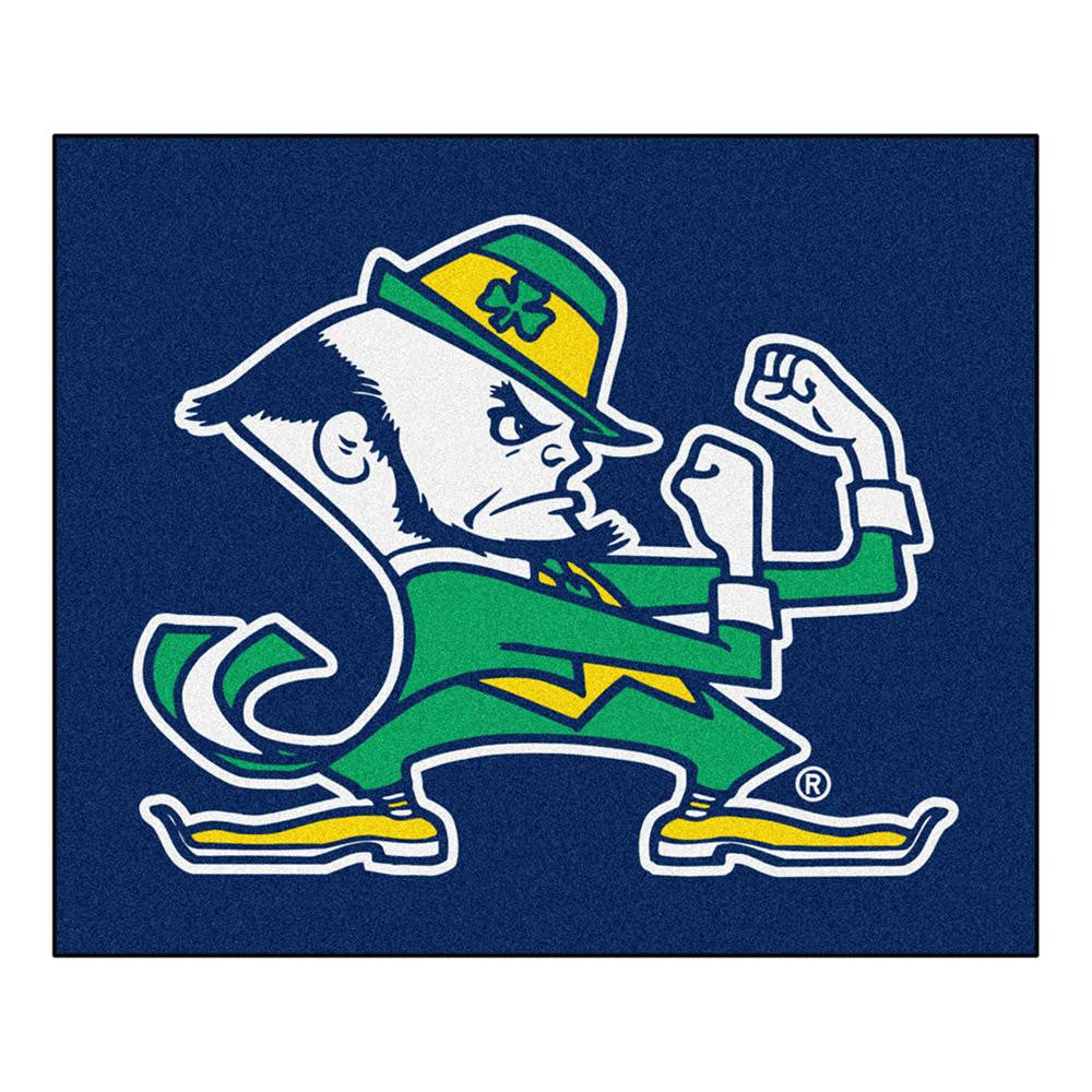 Notre Dame Fighting Irish Ncaa "tailgater" Floor Mat (5'x6') Fighting Irish Logo