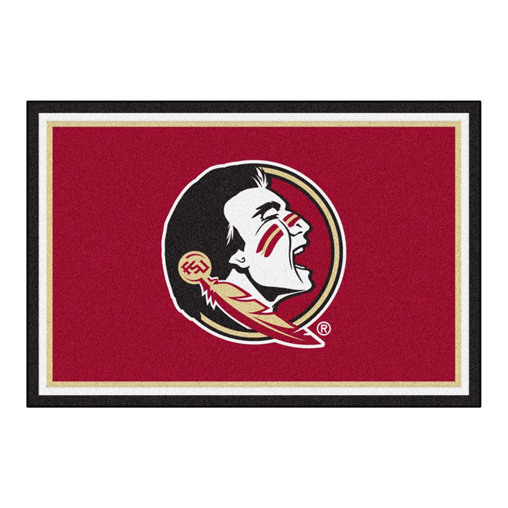 Florida State Seminoles Ncaa Floor Rug (60"x96") Seminole Logo