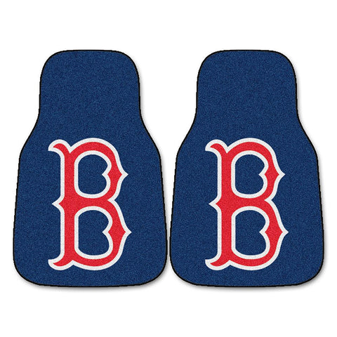 Boston Red Sox MLB Car Floor Mats (2 Front) B Logo