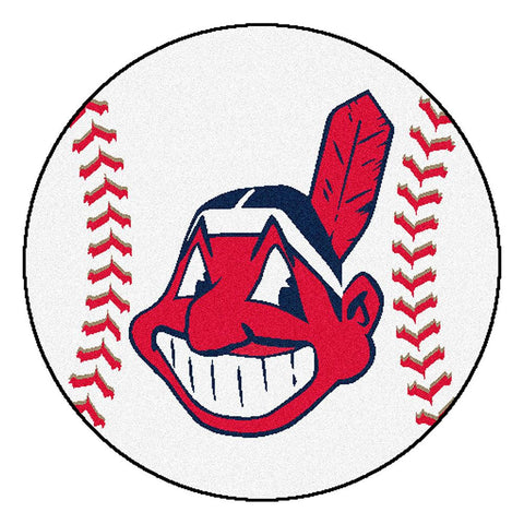 Cleveland Indians MLB Baseball Round Floor Mat (29)
