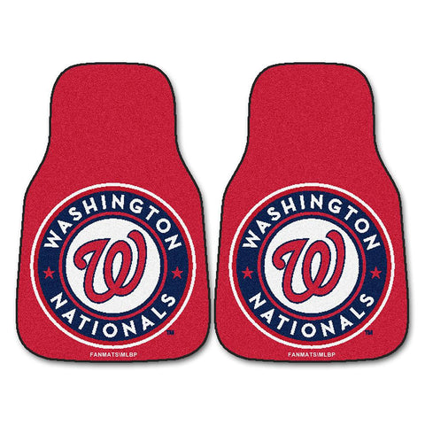 Washington Nationals MLB Car Floor Mats (2 Front)