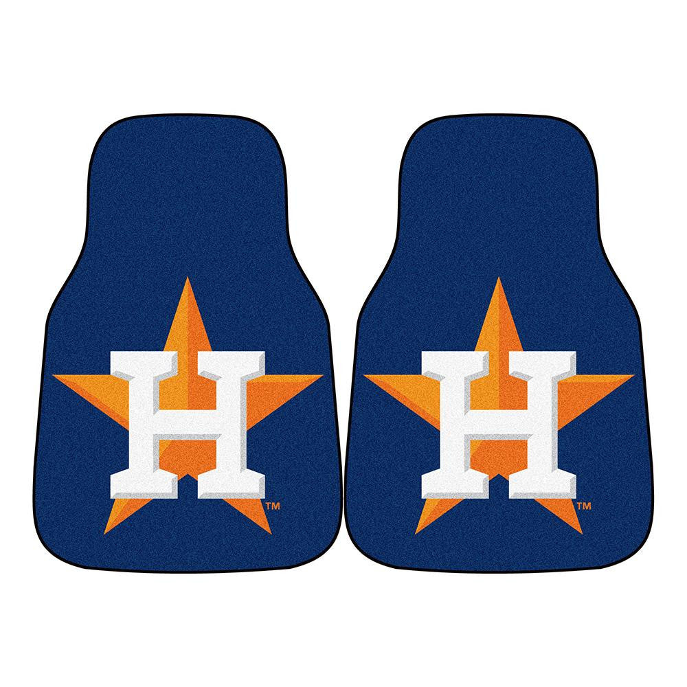Houston Astros MLB Car Floor Mats (2 Front)