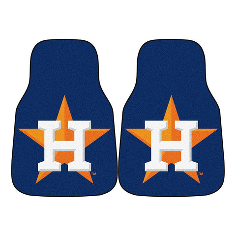 Houston Astros MLB Car Floor Mats (2 Front)