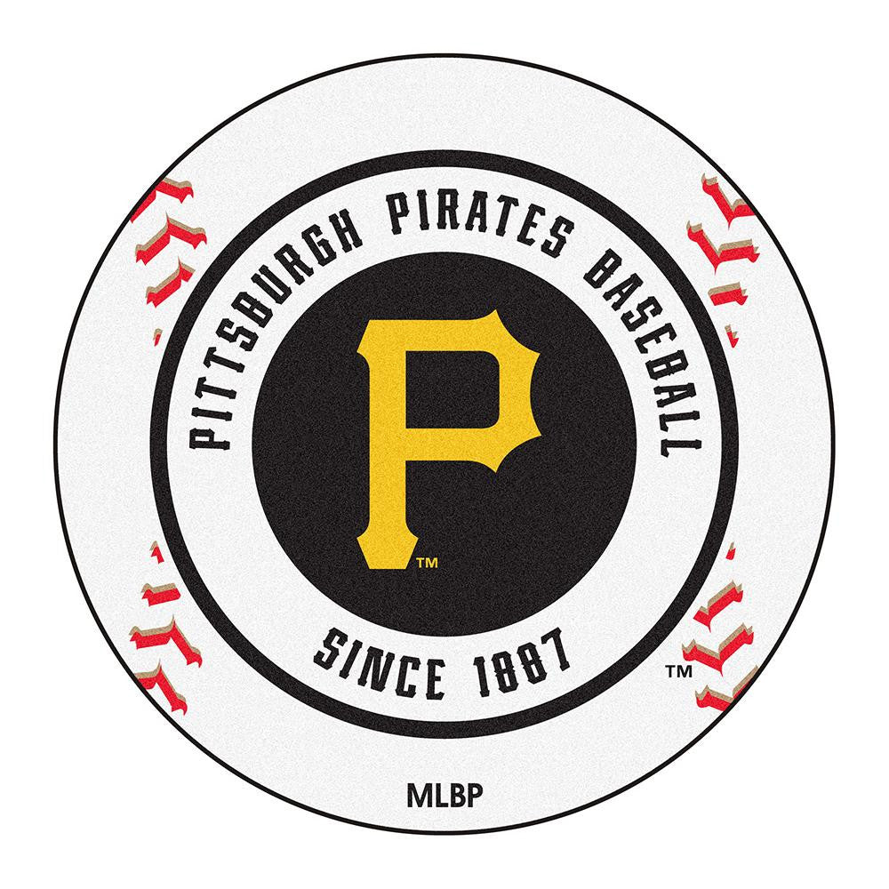 Pittsburgh Pirates MLB Baseball Round Floor Mat (29)