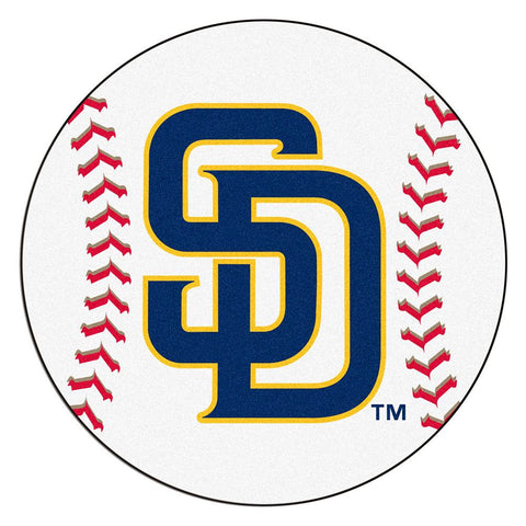 San Diego Padres MLB Baseball Round Floor Mat (29)