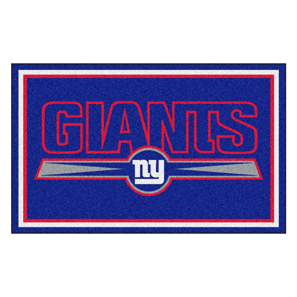 New York Giants NFL Floor Rug (4'x6')