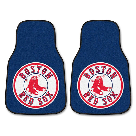 Boston Red Sox MLB Car Floor Mats (2 Front) Sock Logo