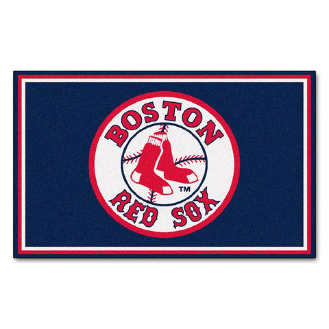 Boston Red Sox MLB Floor Rug (4'x6')