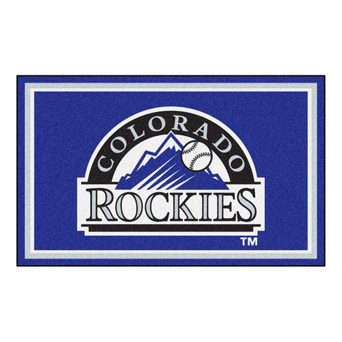 Colorado Rockies MLB Floor Rug (4'x6')