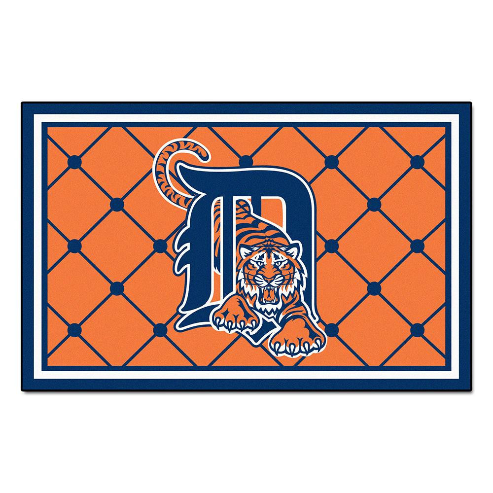 Detroit Tigers MLB Floor Rug (4'x6')