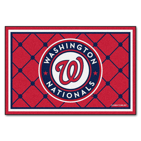 Washington Nationals MLB Floor Rug (5x8')