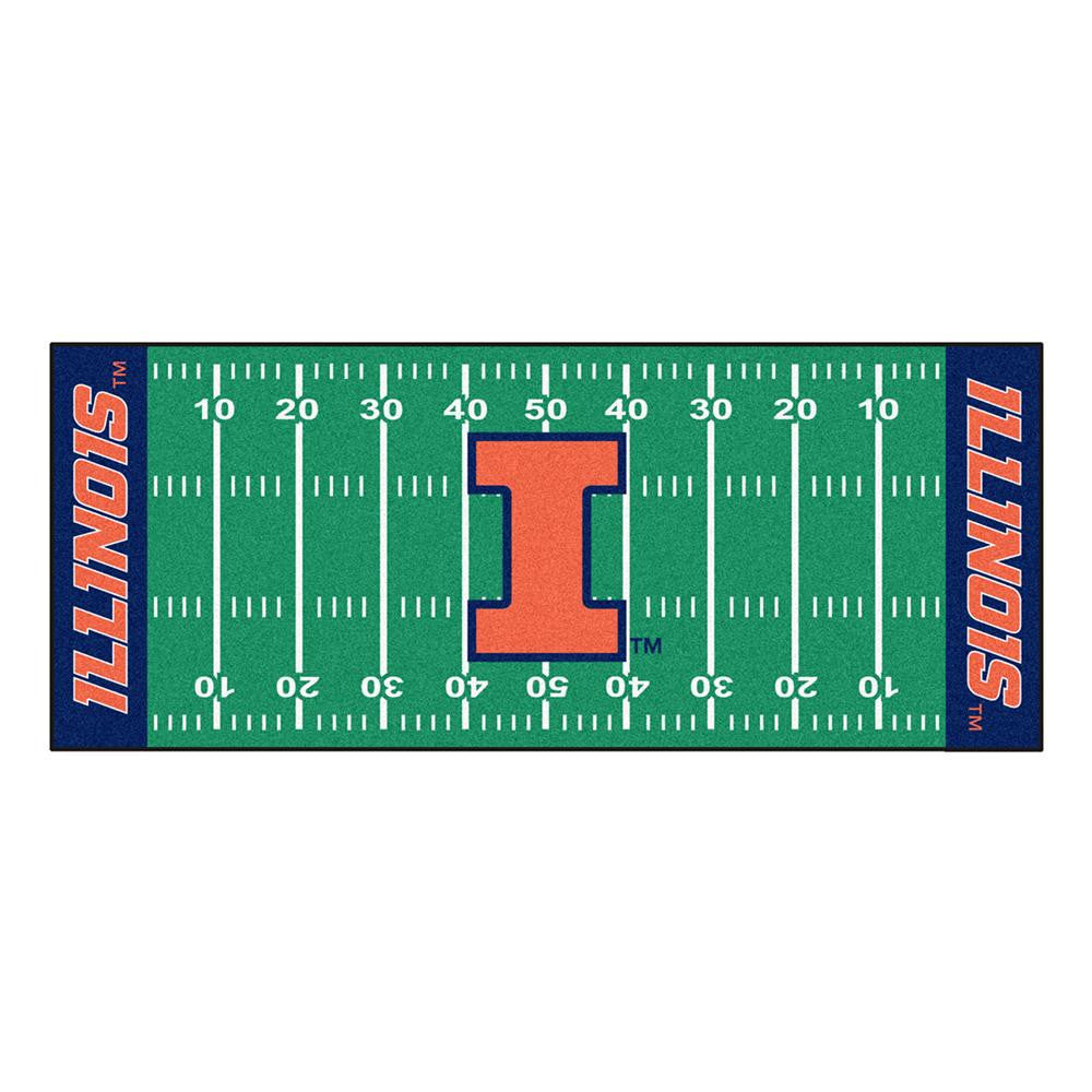 Illinois Fighting Illini Ncaa Floor Runner (29.5"x72")
