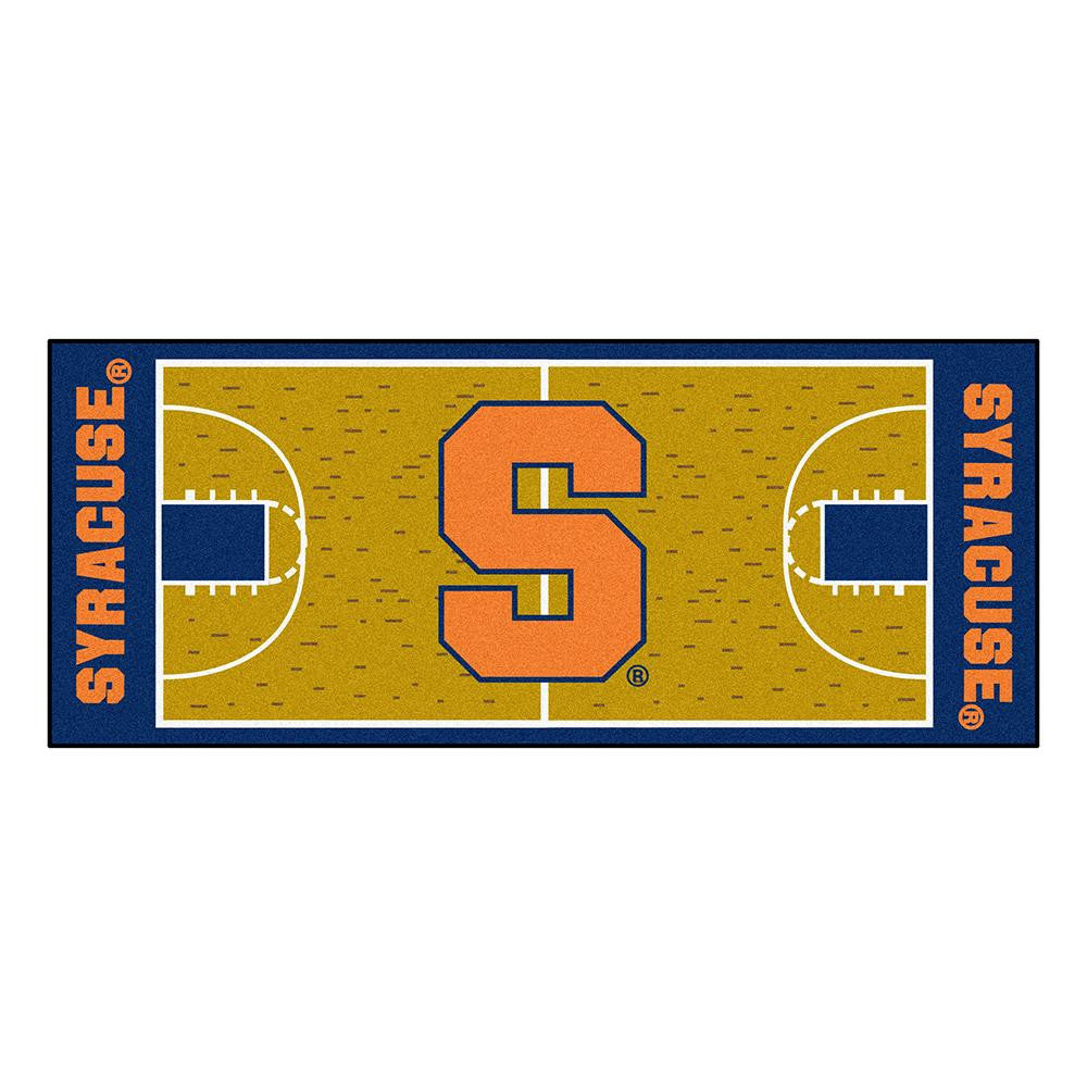 Syracuse Orangemen Ncaa Court Runner (29.5"x72")