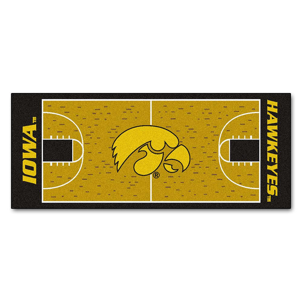 Iowa Hawkeyes Ncaa Court Runner (29.5"x72")
