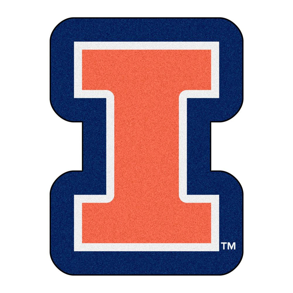 Illinois Fighting Illini Ncaa "mascot" Mat (30"x40")