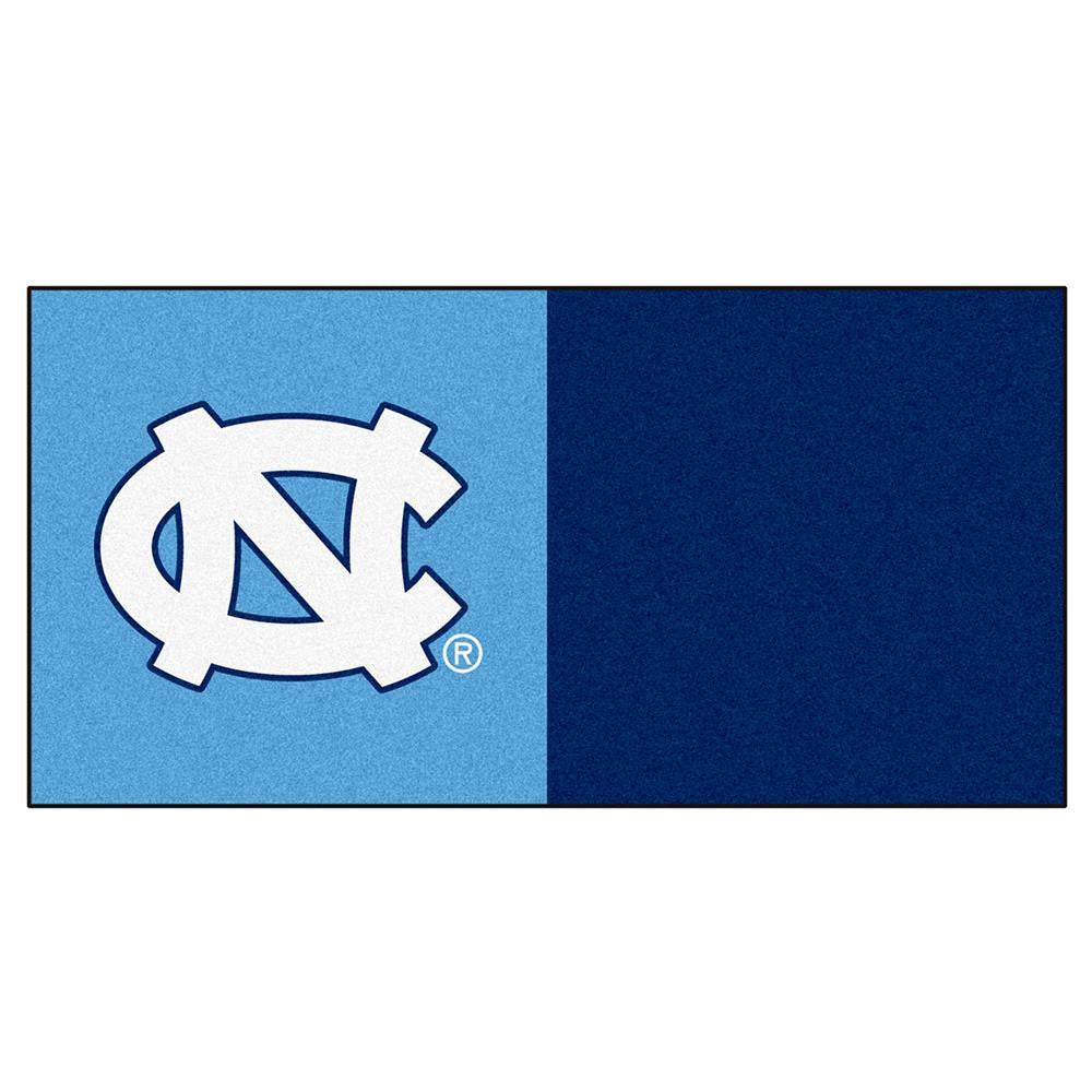 North Carolina Tar Heels Ncaa Team Logo Carpet Tiles