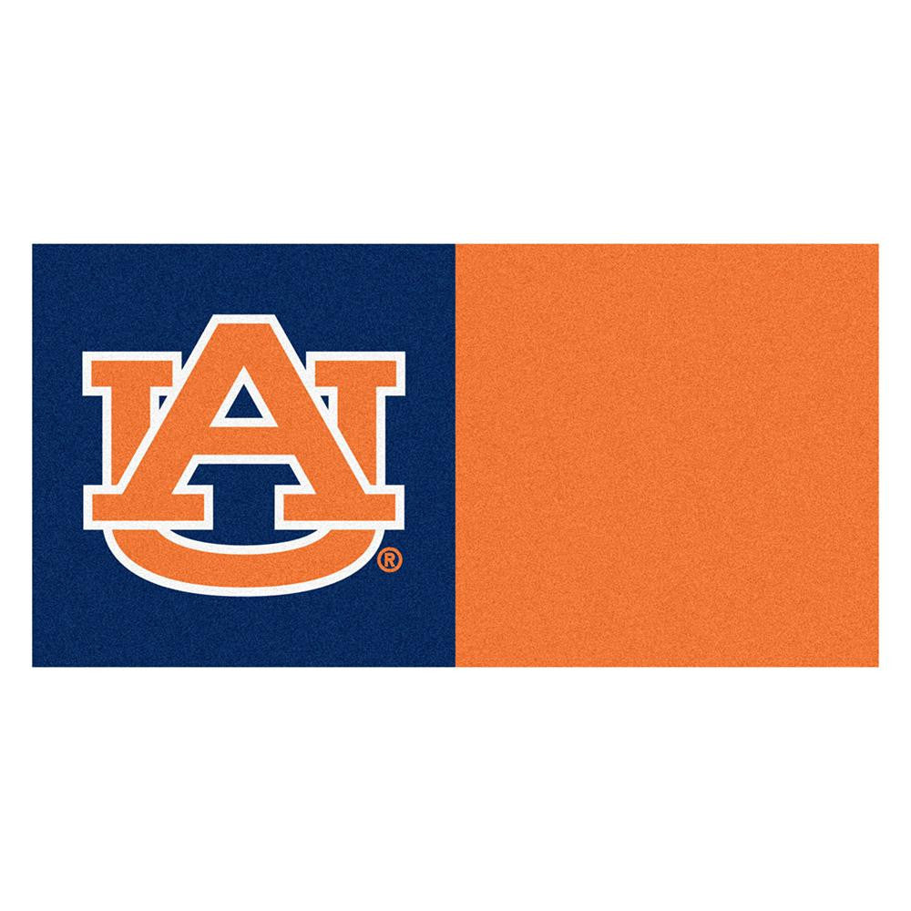 Auburn Tigers Ncaa Team Logo Carpet Tiles