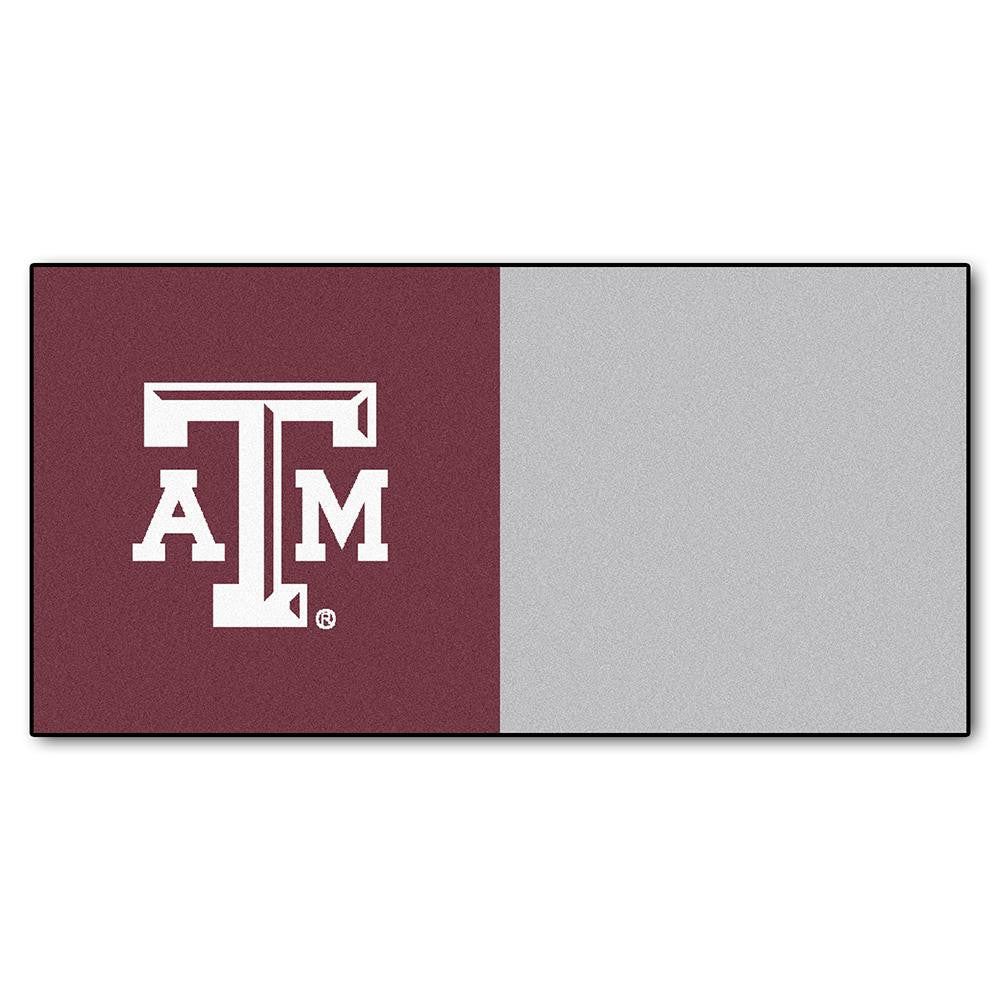 Texas A&m Aggies Ncaa Team Logo Carpet Tiles