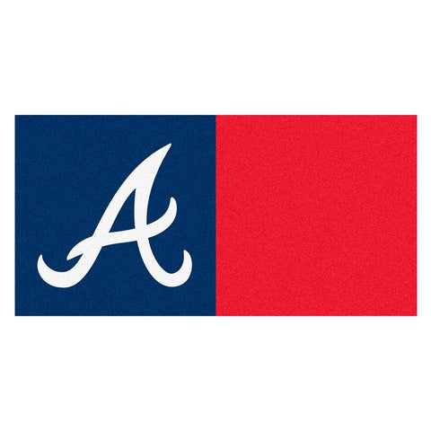 Atlanta Braves MLB Team Logo Carpet Tiles