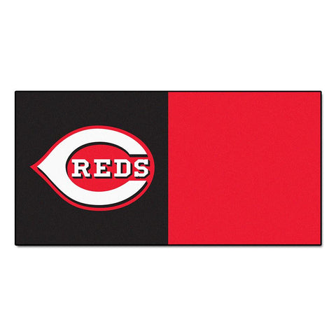 Cincinnati Reds MLB Team Logo Carpet Tiles