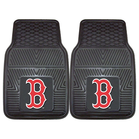 Boston Red Sox MLB Heavy Duty 2-Piece Vinyl Car Mats (18x27)