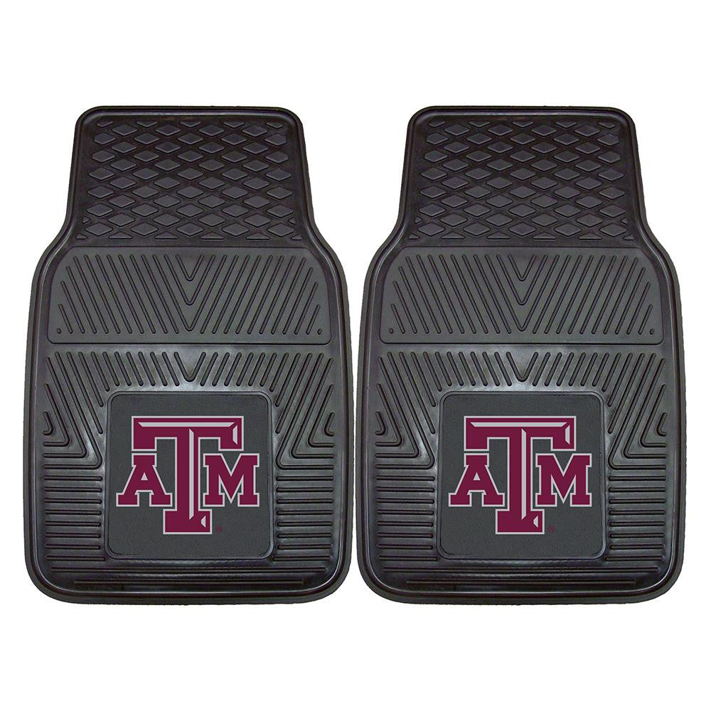 Texas A&m Aggies Ncaa Heavy Duty 2-piece Vinyl Car Mats (18"x27")
