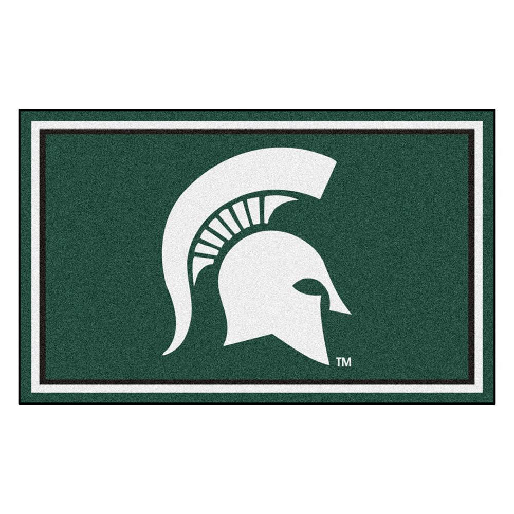 Michigan State Spartans Ncaa 4x6 Rug (46"x72")