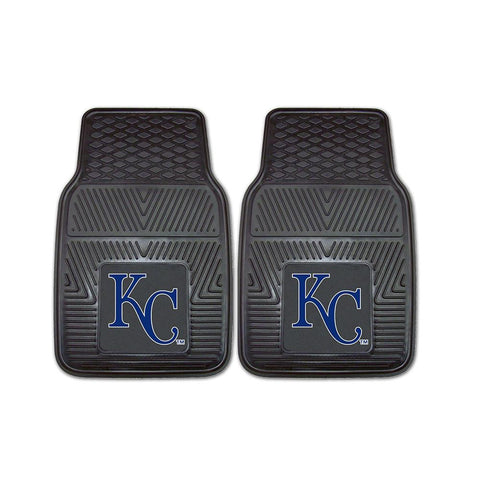 Kansas City Royals MLB Heavy Duty 2-Piece Vinyl Car Mats (18x27)