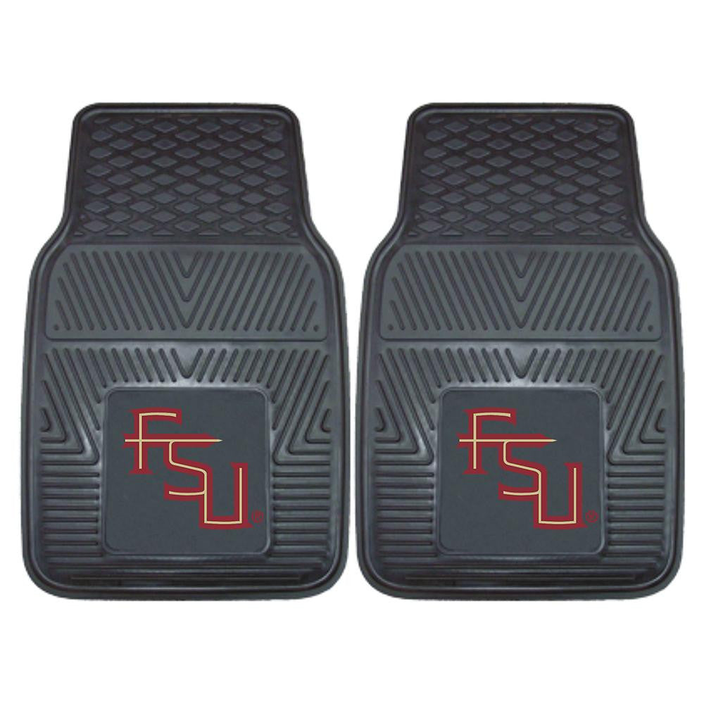Florida State Seminoles Ncaa Heavy Duty 2-piece Vinyl Car Mats (18"x27")