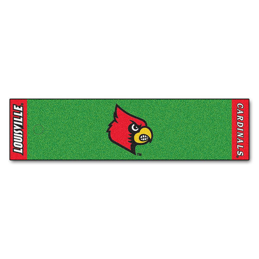 Louisville Cardinals Ncaa Putting Green Runner (18"x72")