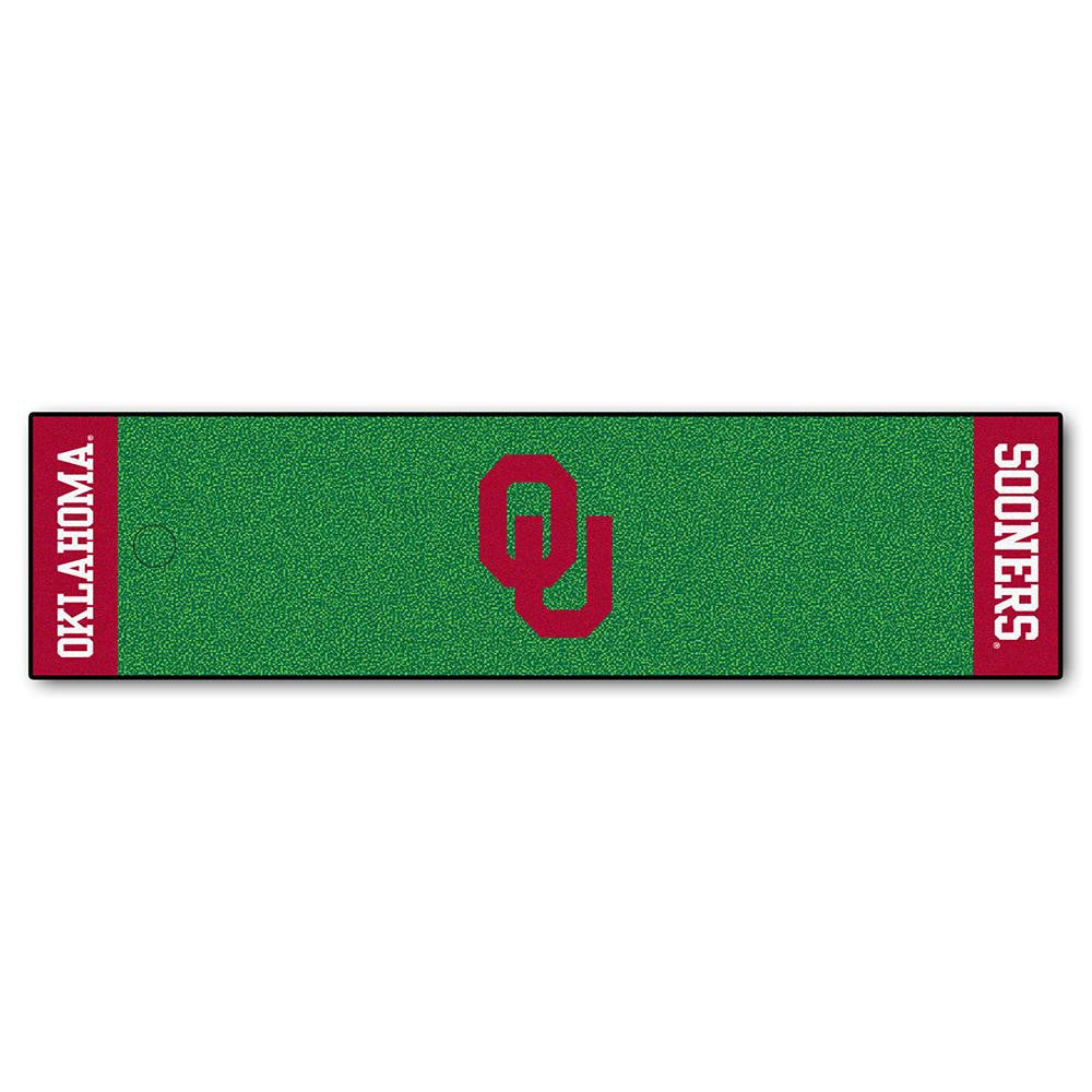 Oklahoma Sooners Ncaa Putting Green Runner (18"x72")