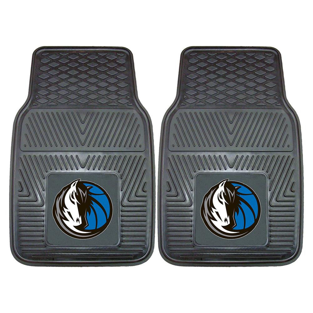 Dallas Mavericks NBA Heavy Duty 2-Piece Vinyl Car Mats (18x27)