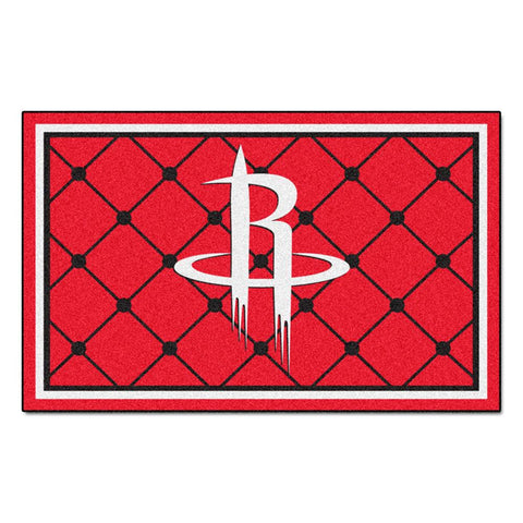 Houston Rockets NBA 5x8 Rug (60x92)