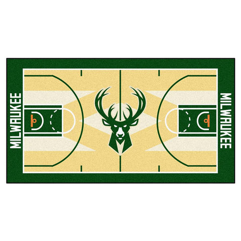 Milwaukee Bucks NBA Large Court Runner (29.5x54)