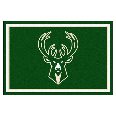 Milwaukee Bucks NBA 5x8 Rug (60x92)