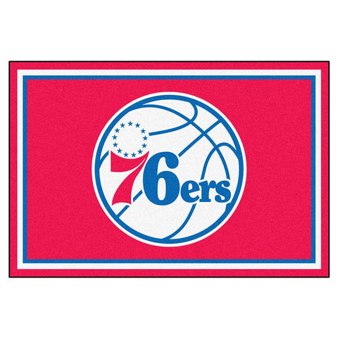 Philadelphia 76ers NBA 5x8 Rug (60x92)