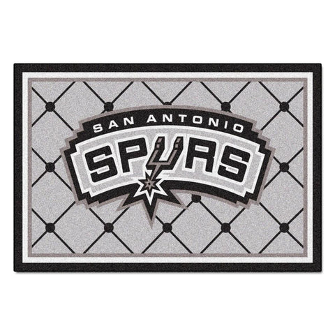 San Antonio Spurs NBA 5x8 Rug (60x92)
