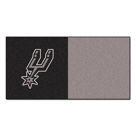 San Antonio Spurs NBA Carpet Tiles (18x18 tiles)