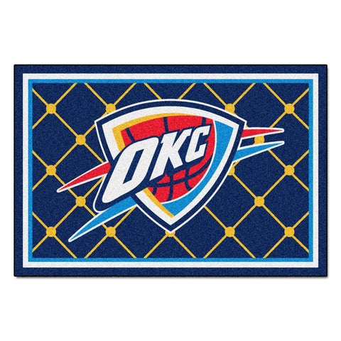 Oklahoma City Thunder NBA 5x8 Rug (60x92)