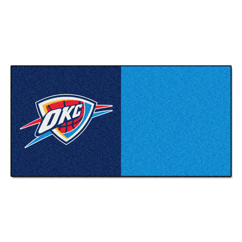 Oklahoma City Thunder NBA Carpet Tiles (18x18 tiles)