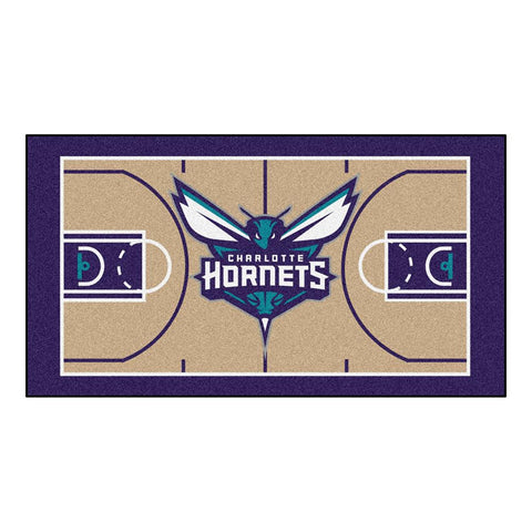 Charlotte Bobcats NBA 2x4 Court Runner (24x44)