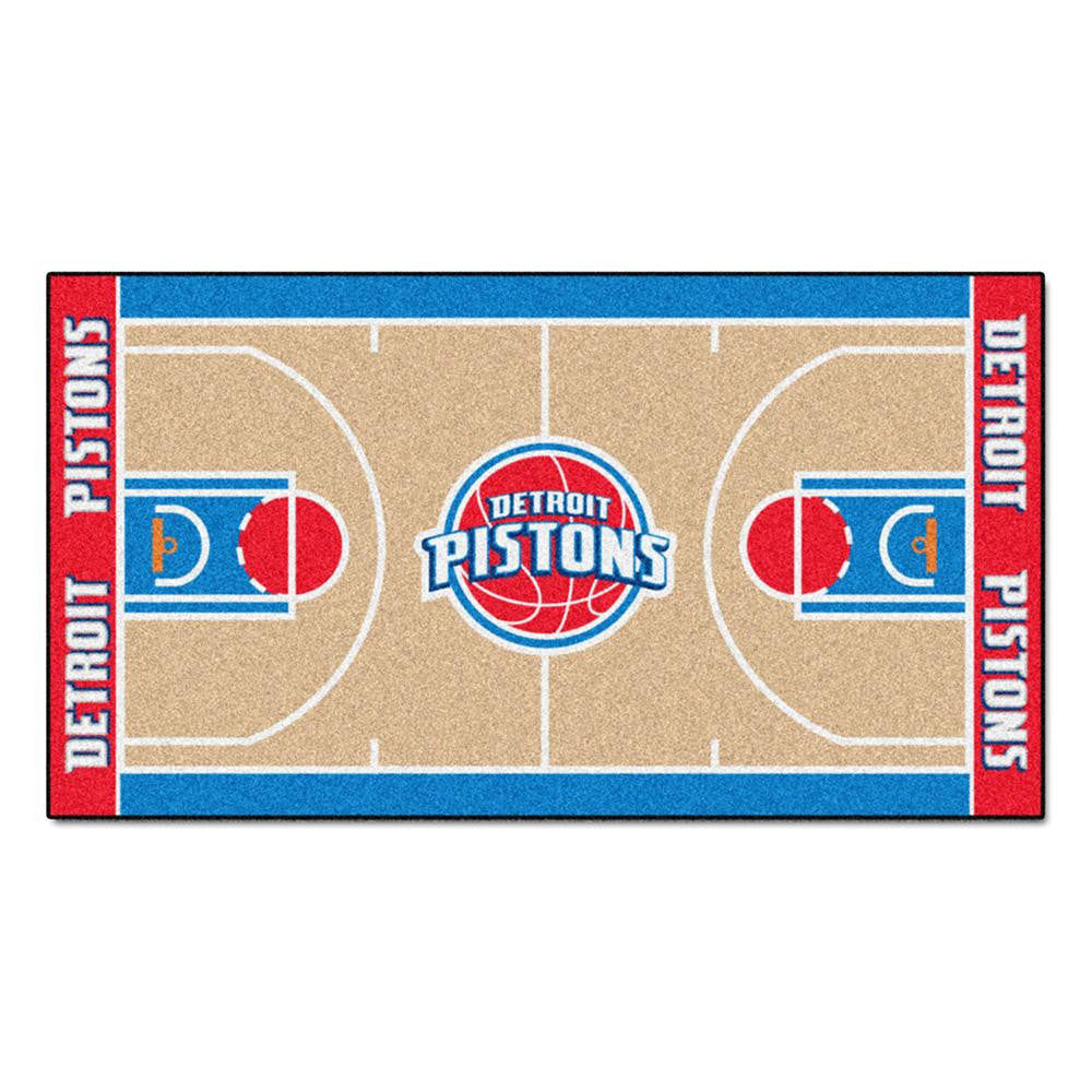 Detroit Pistons NBA 2x4 Court Runner (24x44)